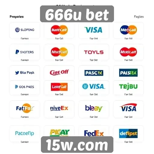 Opções de pagamento disponíveis na plataforma 666u bet